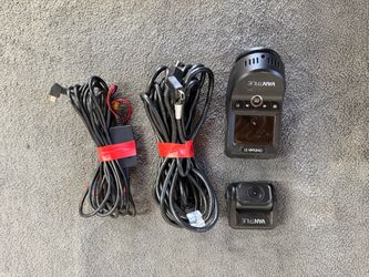 Vantrue OnDash S1 Dual Dash Cam with Cables