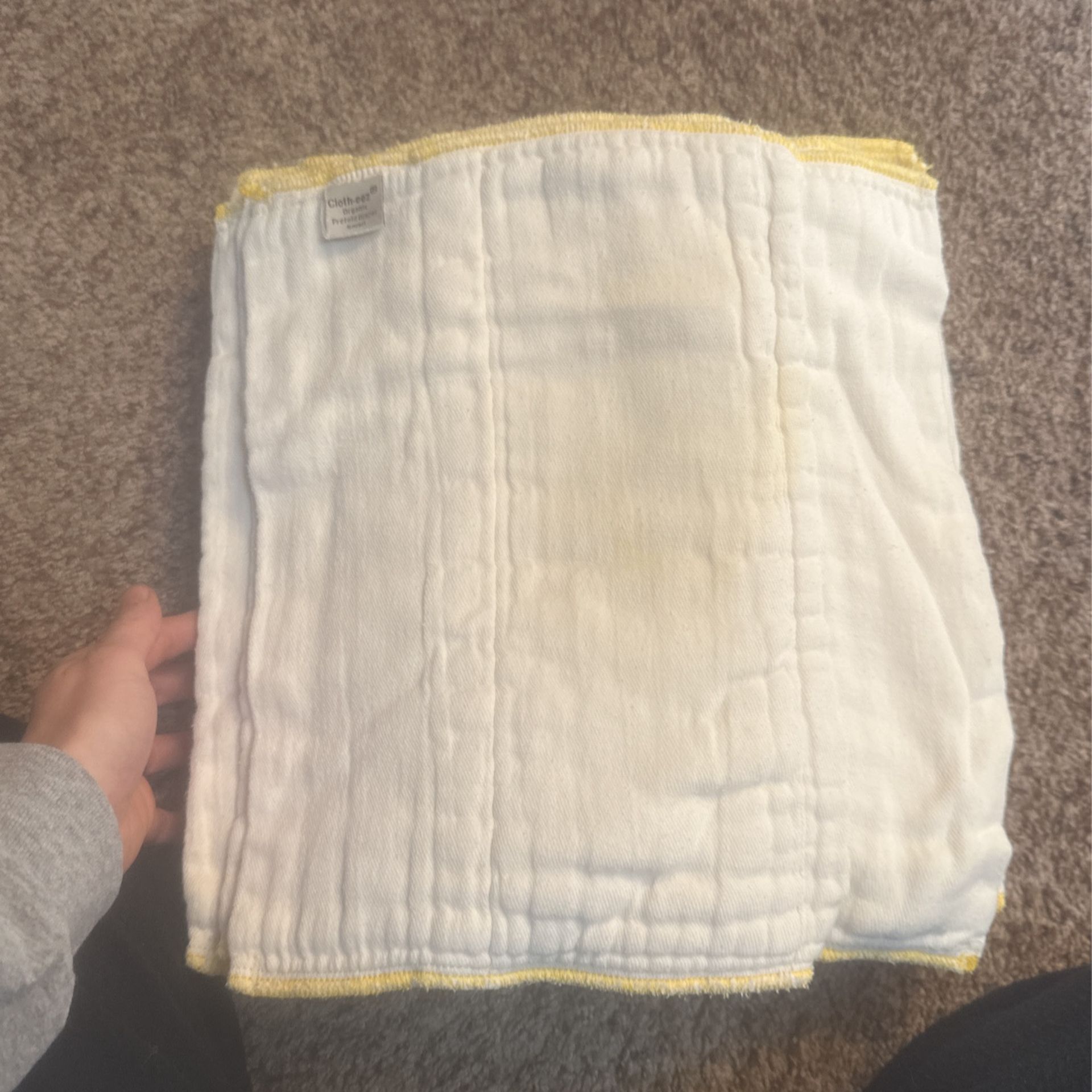 Small Prefold Organic Cloth Diapers