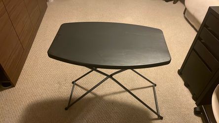 Black Folding Portable Table