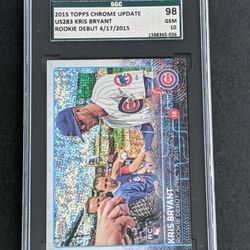 2015 Kris Bryant RC - Baseball Card 