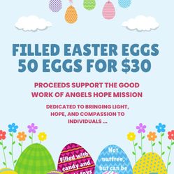 Prefilled EASTER EGGS  With Candy