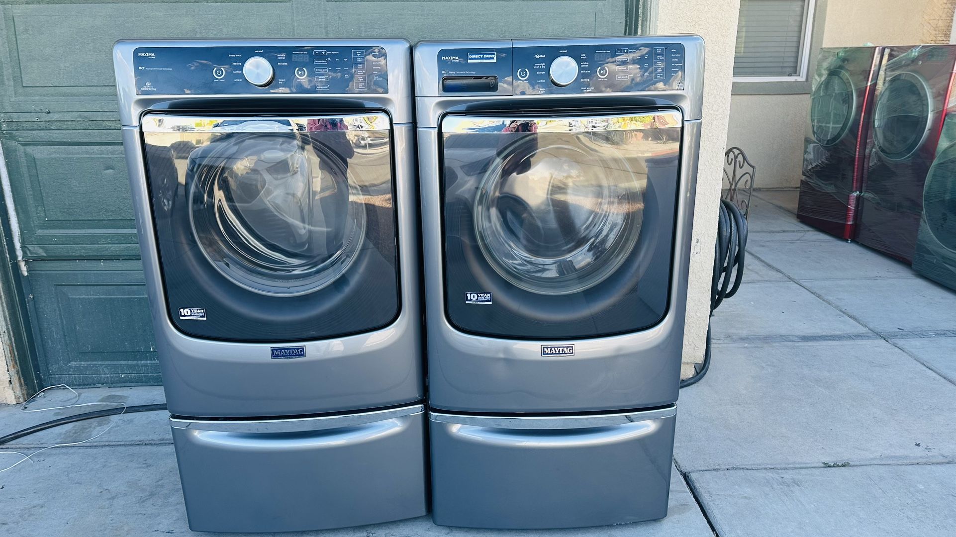 Maytag Maxima Washer And Dryer Set $599