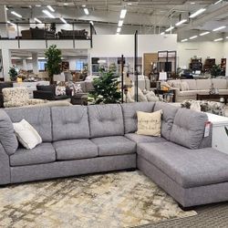 Sectional In Stock For Immediate Delivery 