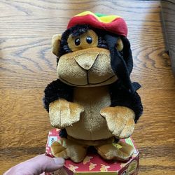 Mocha -Dancing Monkey New In Box. Adorable 🥰 