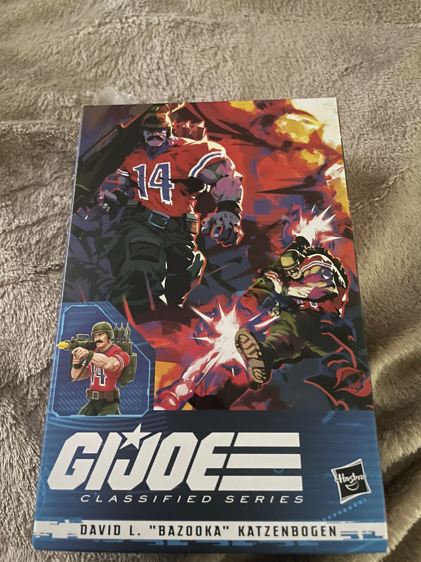 G.I.JOE CLASSIFIED SERIES 6": DAVID L. "BAZOOKA" KATZENBURGER #62