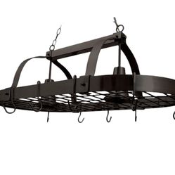 Light Kitchen Pot Rack 