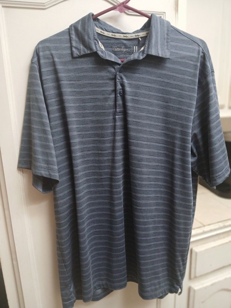 Walter Hagen polo shirt...Large...light grey