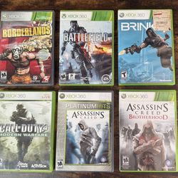 Xbox 360 Games just $5 each xox