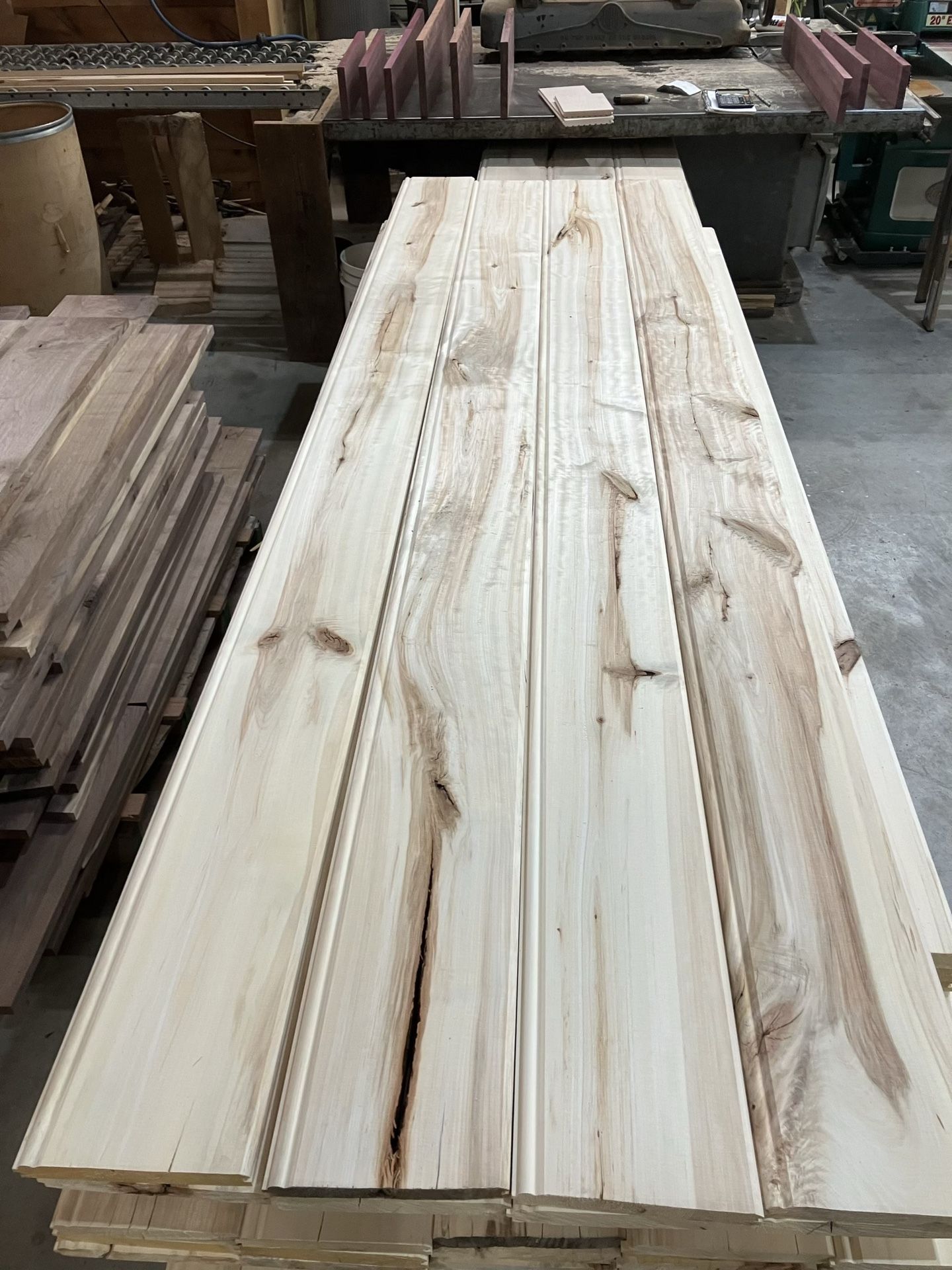 Aspen lumber/wainscoting