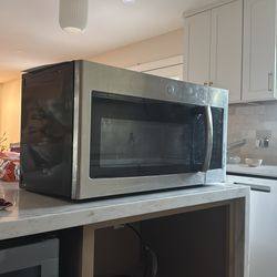 GE over the range microwave