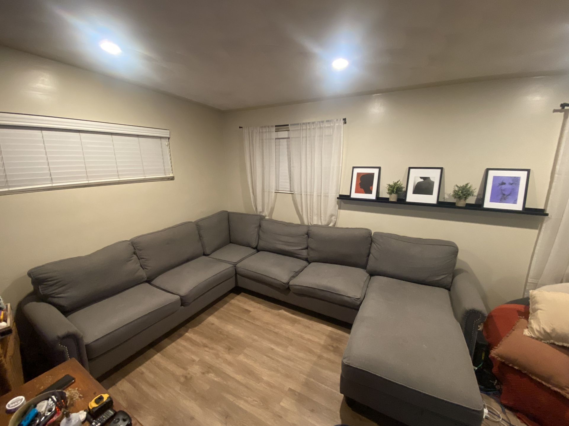 Gray Sectional