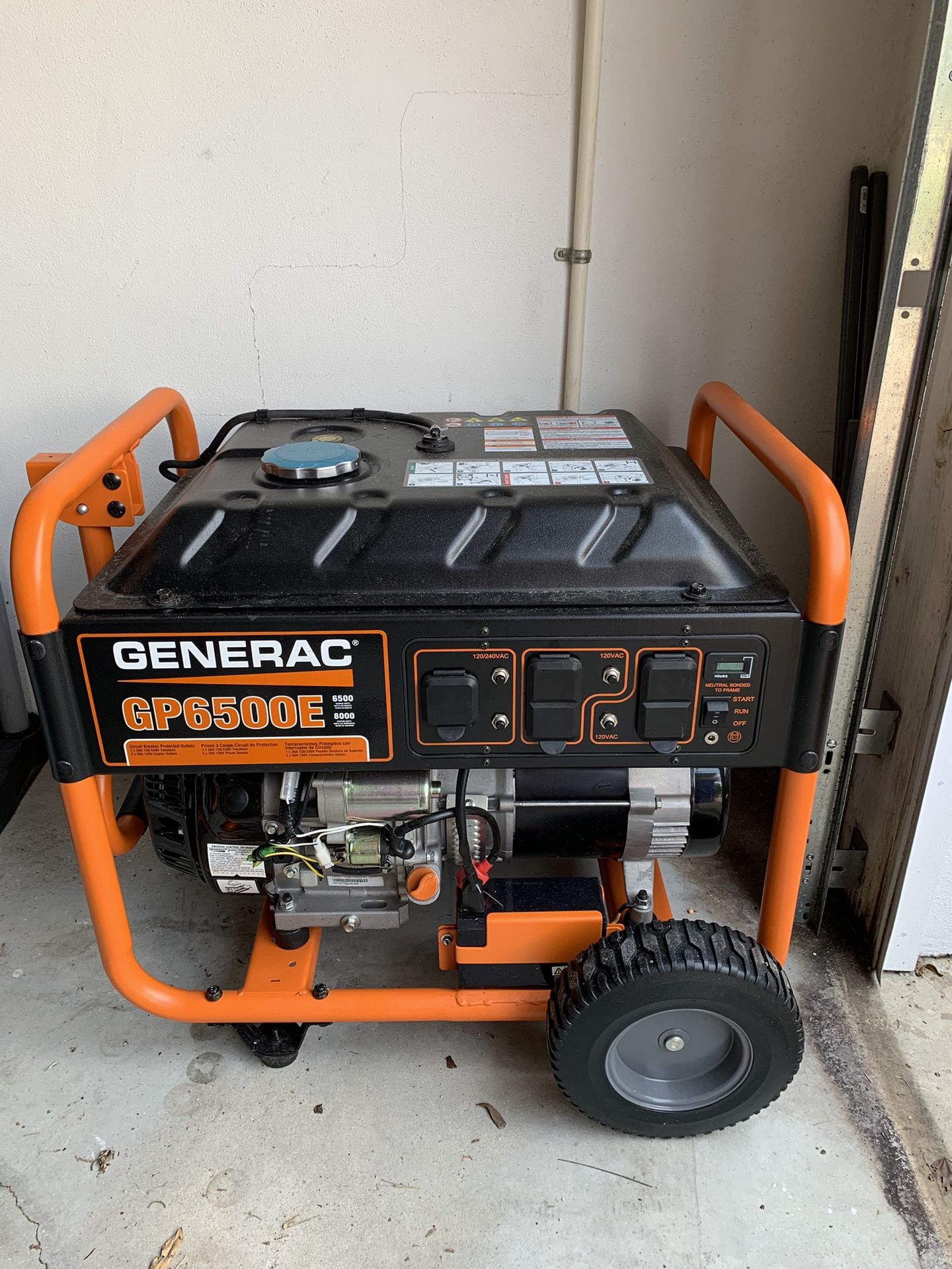 Generac GP6500E Gas Generator