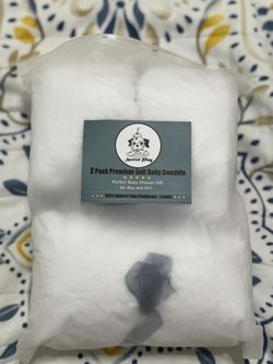 2 Pack Premium Soft Baby Swaddle