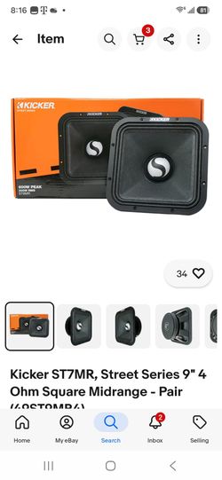 Kicker 9" Pro Midrange