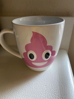 Emoji Pink Poop Mug
