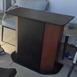 Small Table For Fish Tank, TV, Gaming With Storage