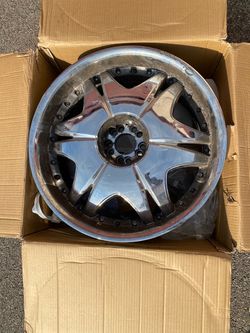 Giovanni “22” Chrome 7-Spoke Alloy Wheel Rim