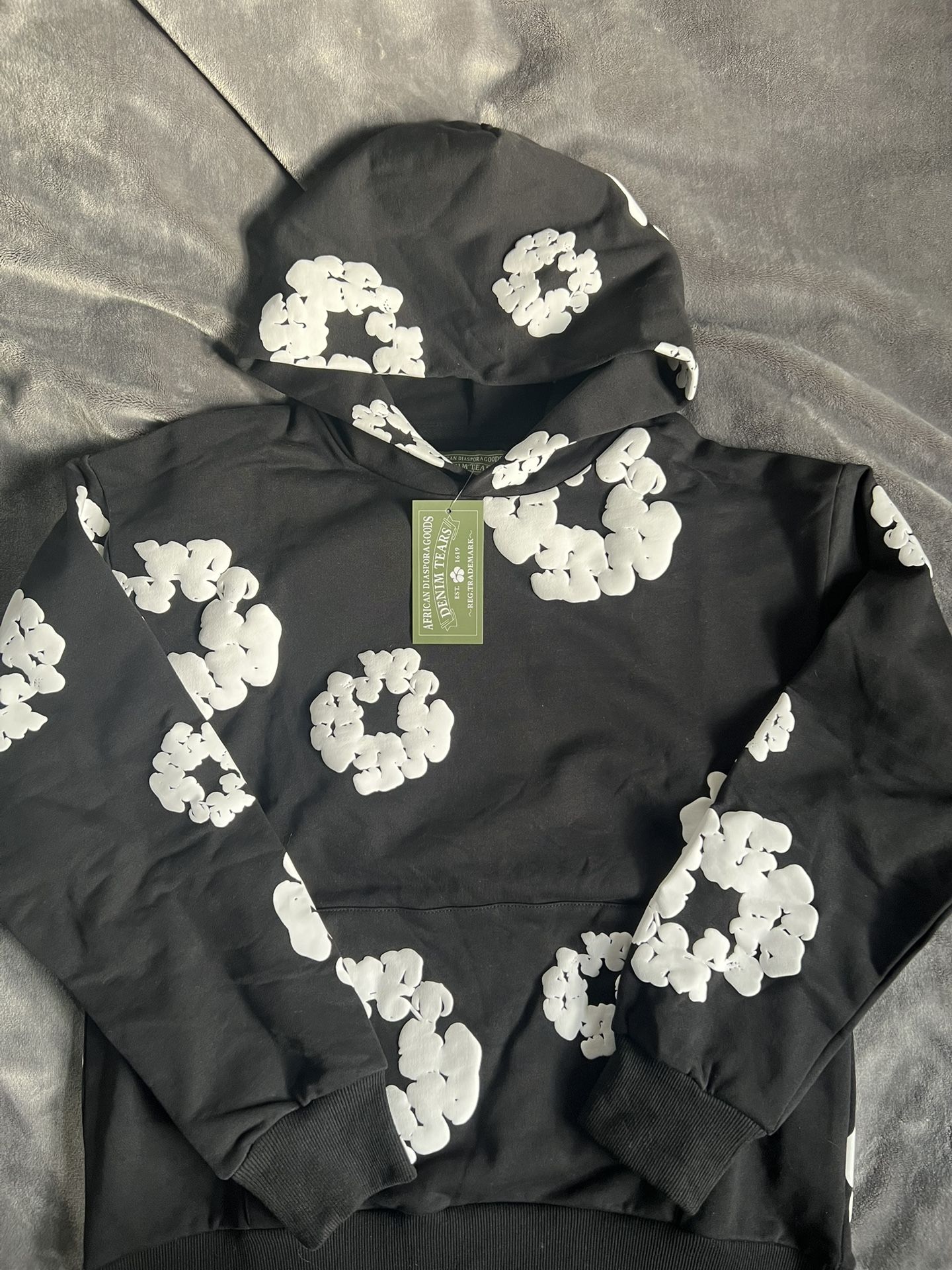 Black Denim Tears Hoodie