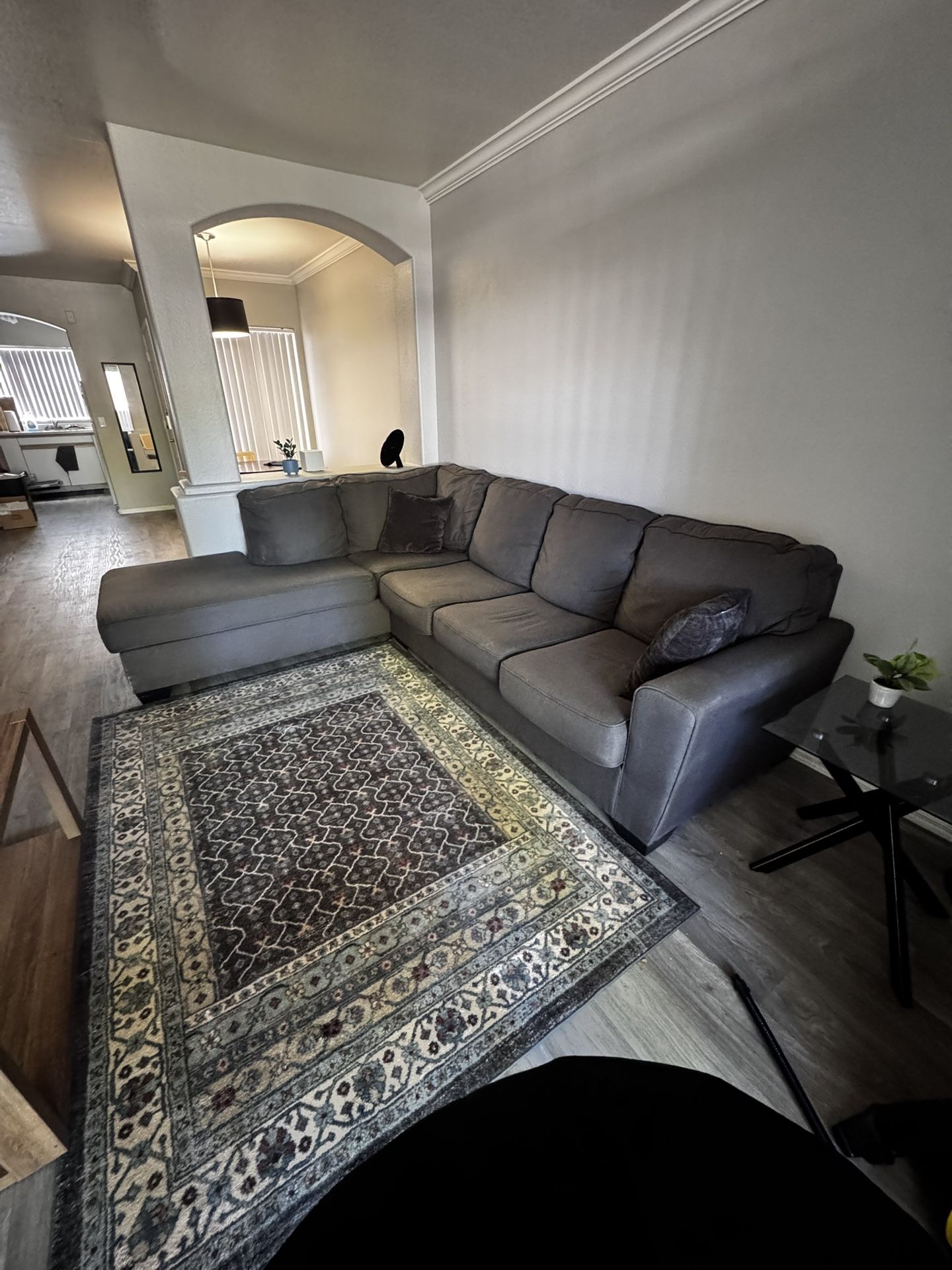 Grey Sectional Couch
