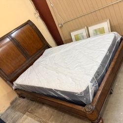 Queen bed frame With mattress Included 