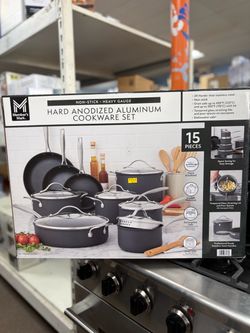 Member's Mark 15-Piece Hard Anodized Cookware Set