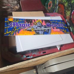 Arcade Logo For Magic Sword By Capcom