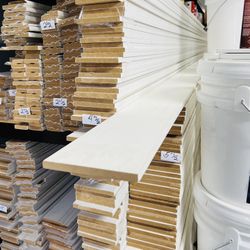 MDF Baseboard Primed / Molduras 3 1/2 $0.68 