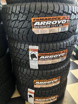 Vendo 265/50/R20 las 4 llantas nuevas por $530 🔥✅💯