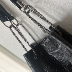 NEW Skullistic Black Bucket Bag and Matching Small Shoulder Purse 