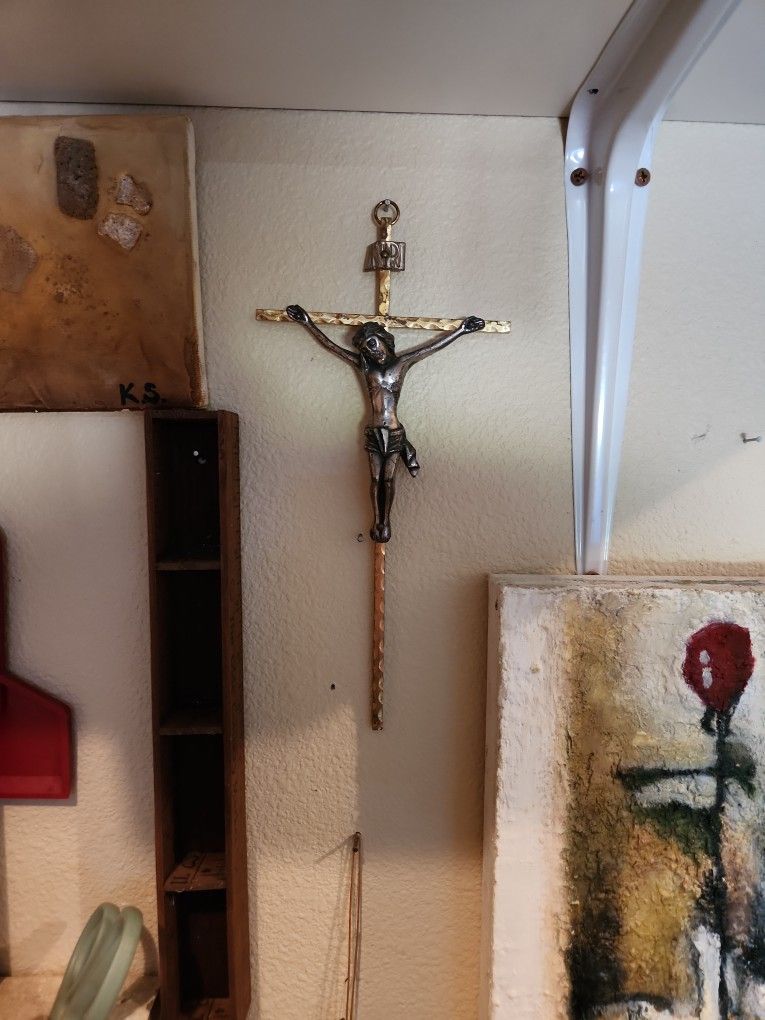 Vintage Jesus Crucifix