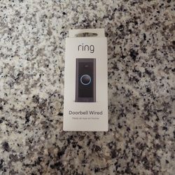 Ring Doorbell New In Box