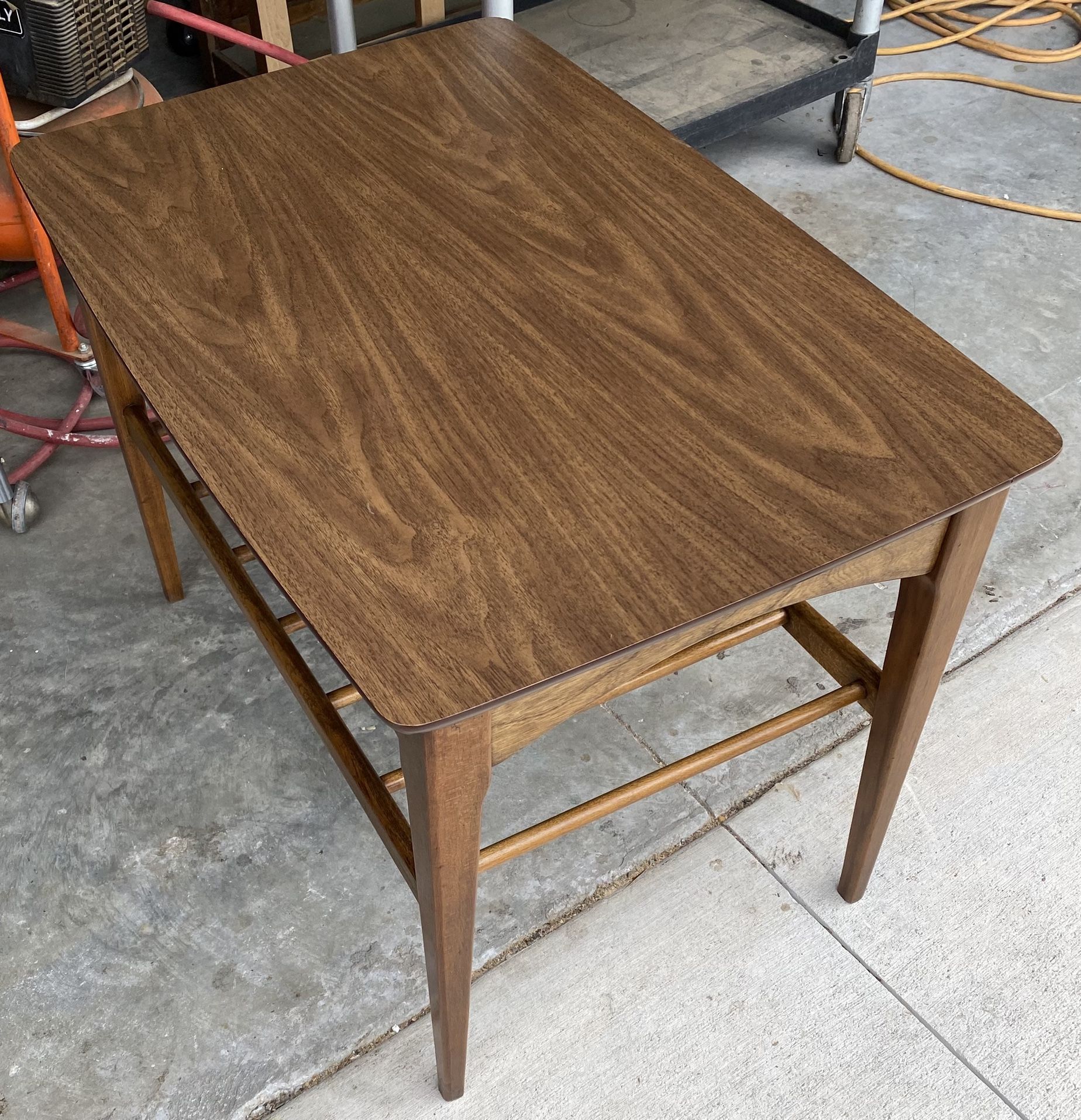 Vintage Laminate Topped End Table