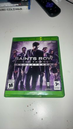 Saints row Xbox one game disk