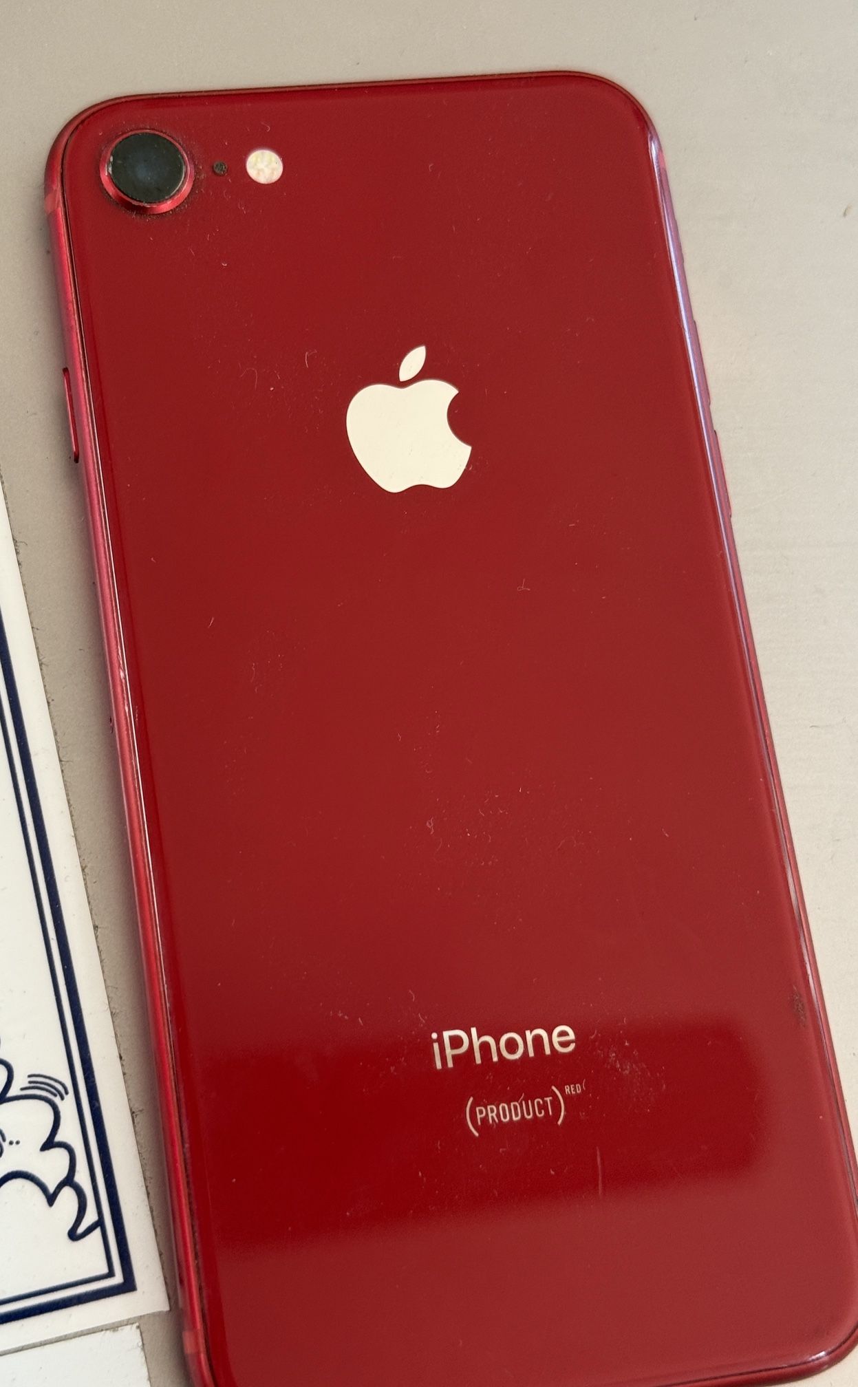 Red iPhone 8
