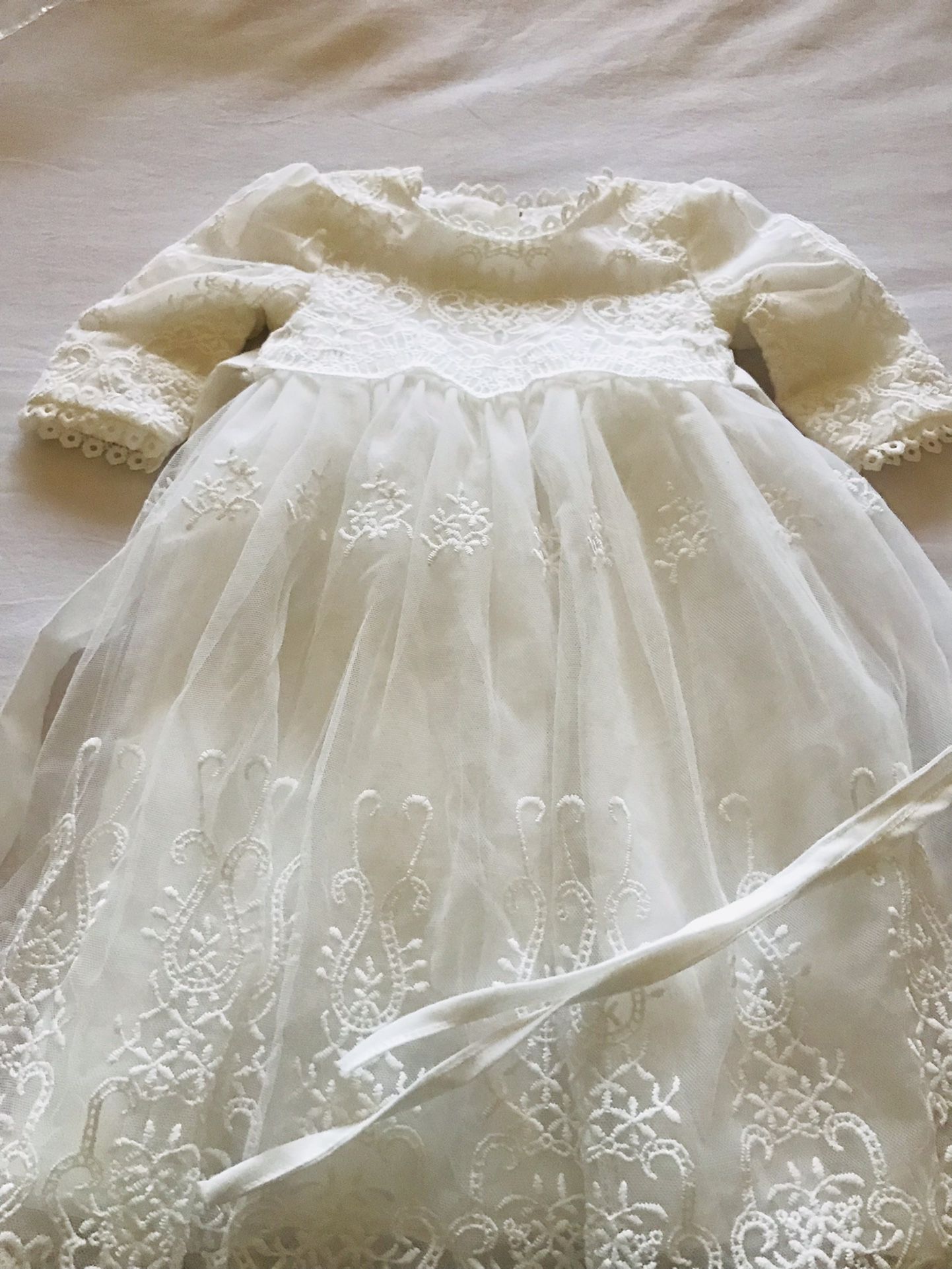 Baptismal Dress for 3-6 Months
