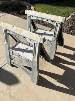 Plastic Foldable Sawhorses
