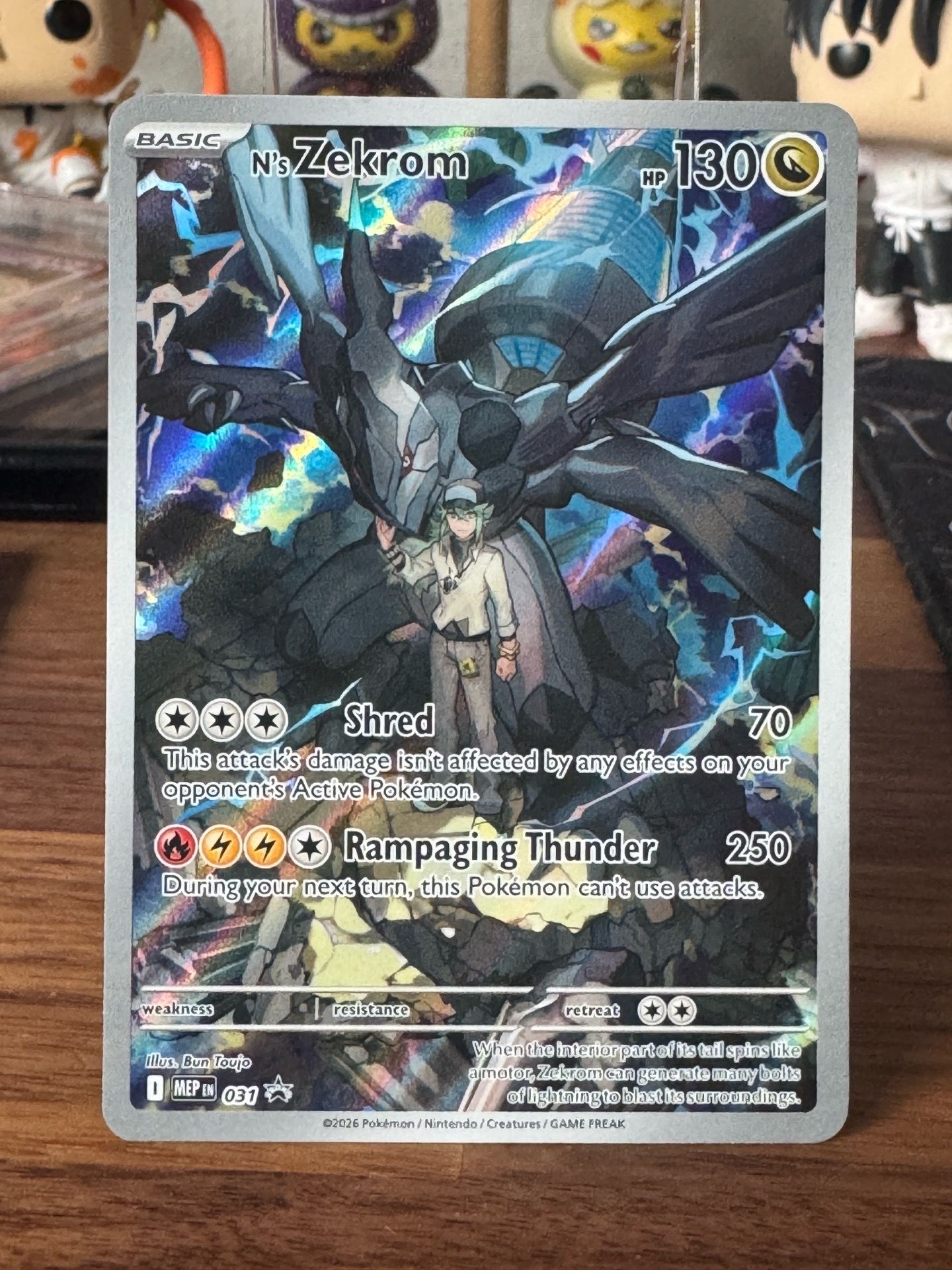N's Zekrom 031 Promo English
