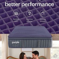 Purple Rejuvenate Premier Queen Mattress Liquidation Specials 
