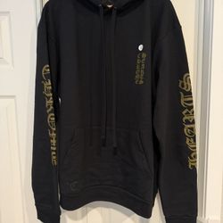 Chrime Hearts Vertical Logo Hoodie (Army)