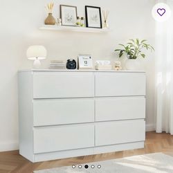White dresser