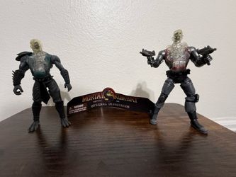 Jazwares Mortal Kombat Reptile & Jax Internal Devastation Action Figure Set