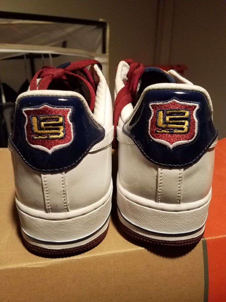 Nike af1 lebron patent leather sz 13