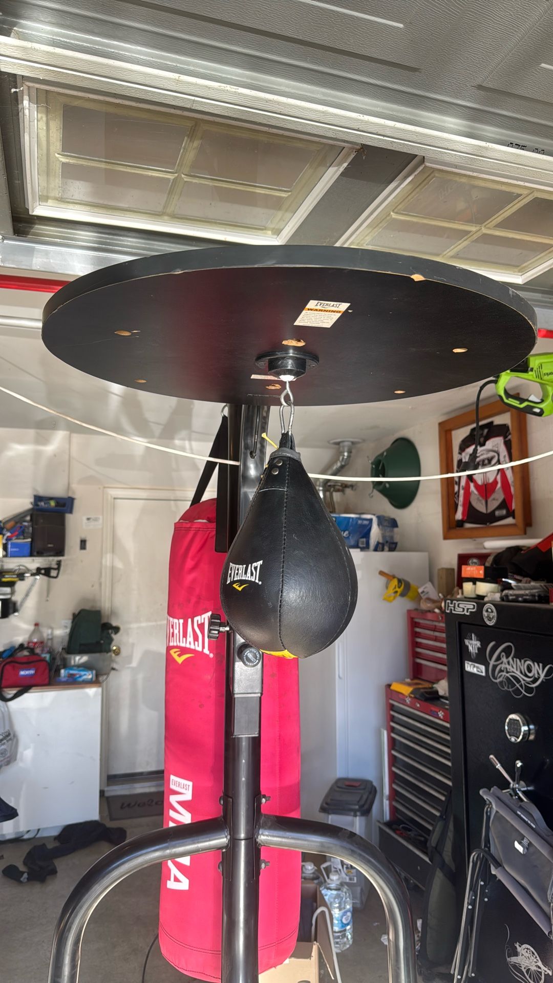 Punching Bag/Speed Bag Stand