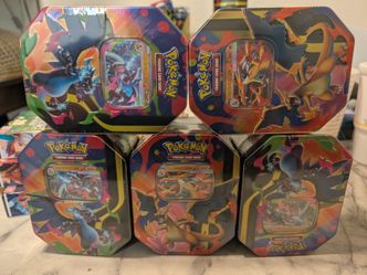 Pokemon Charizard Tins