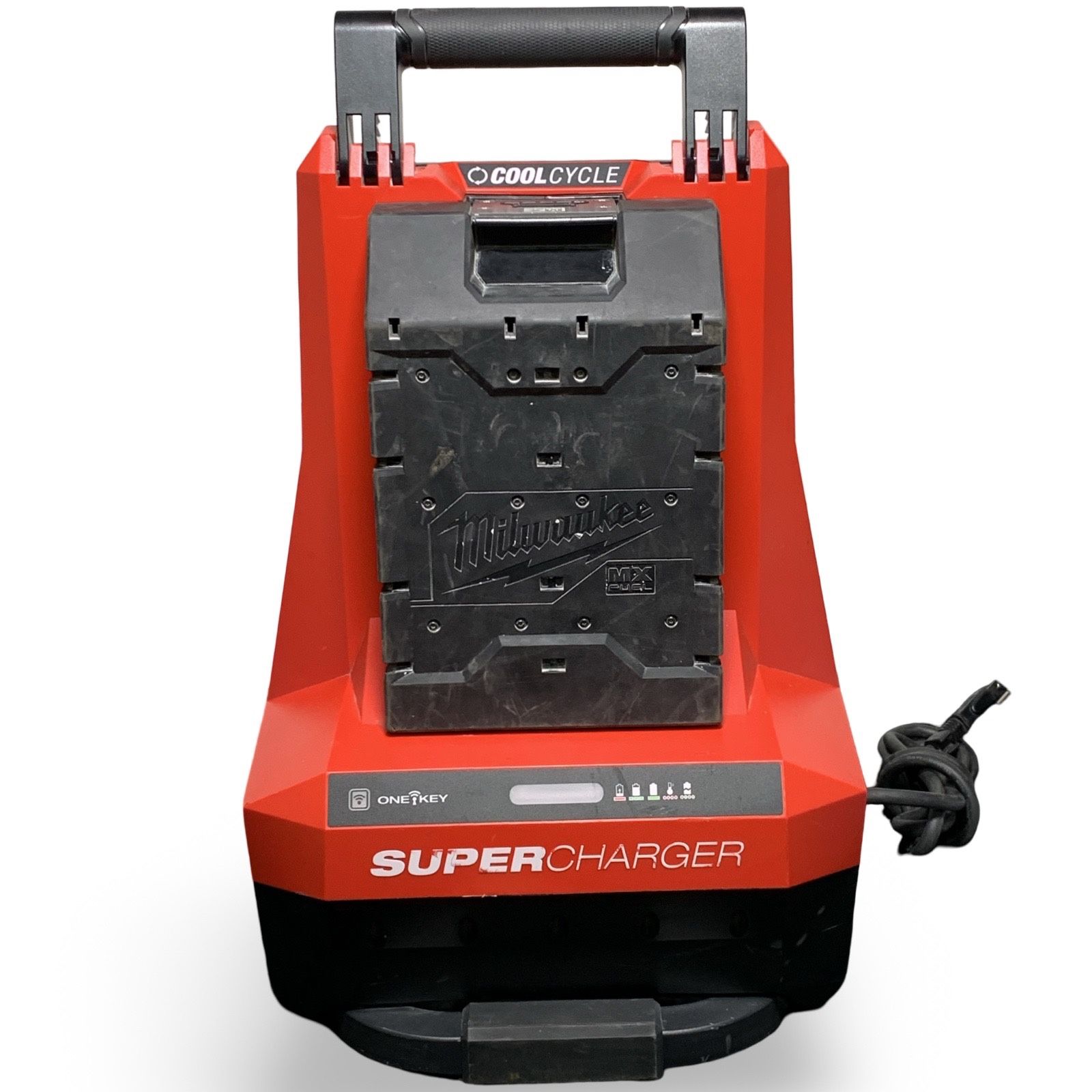 Milwaukee MX Fuel Super Charger W XC406 Battery Pack