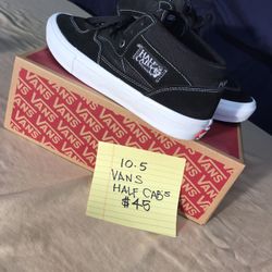 10.5 Vans HalfCab 