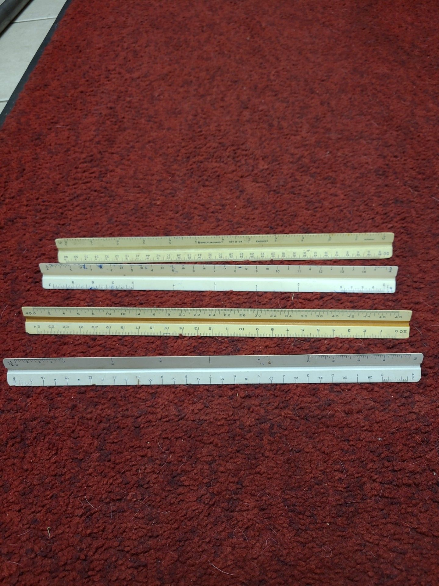 (1) engineering Ruler your choice