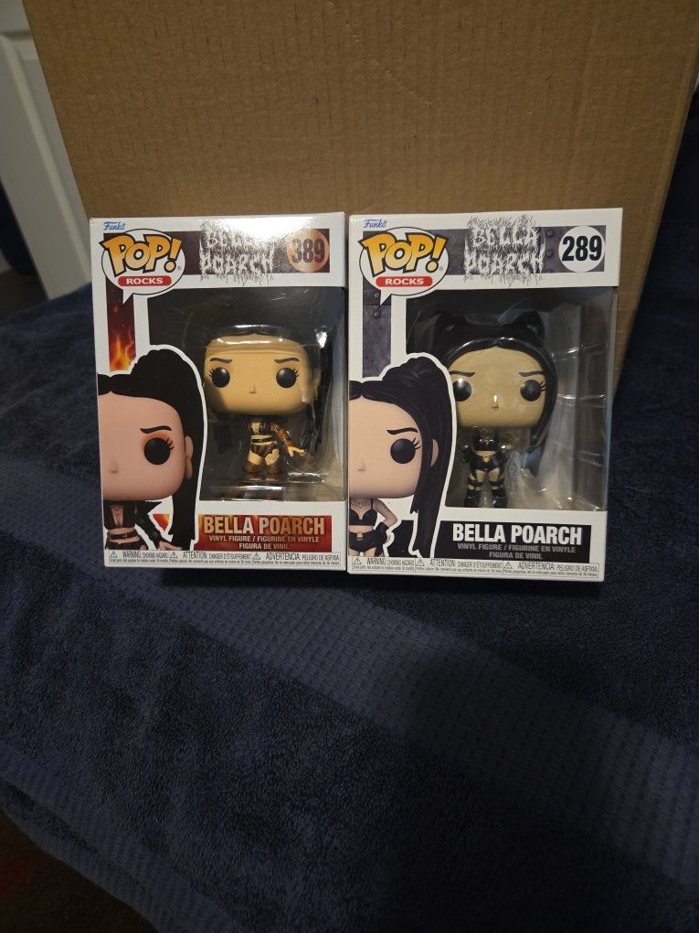 Funko Pop Rocks Bella Poarch(READ DESCRIPTION)