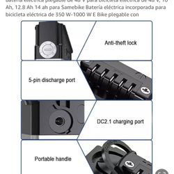 Batería Para Bicicleta Eléctrica 