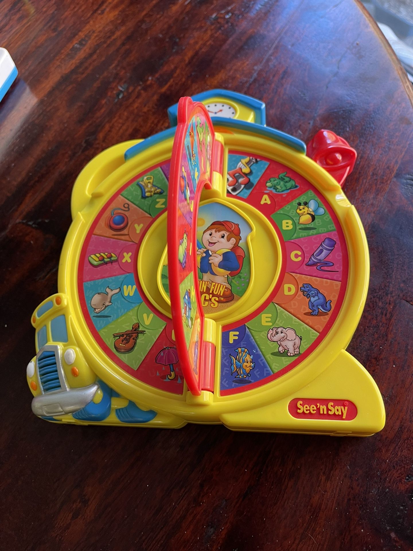 Mattel See n Say Toddler Educational Alphabet Game